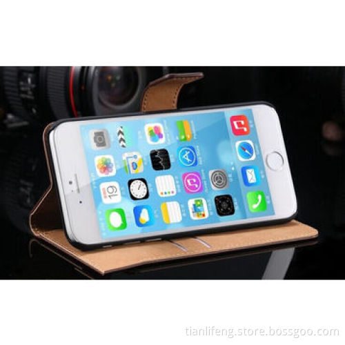 2014 new arrival leather case for iPhone 6New